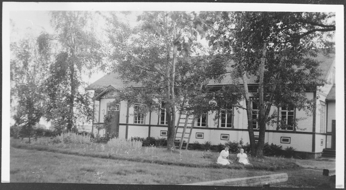 Школа до реконструкции 1930 год